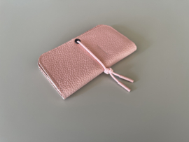 KNOT wallet - blossom leather & elastic