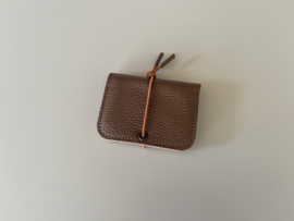 KNOT wallet mini - hazelnut leather