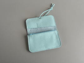 KNOT wallet - waterfall leather & elastic