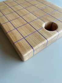 serving board 29 - purple grid