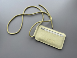 EDGE phone sling - butter leather - cord shoulder strap
