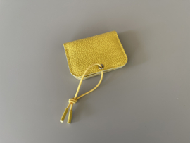 KNOT wallet mini - dandelion leather