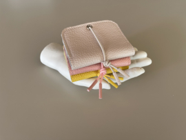 KNOT wallet mini - shell leather