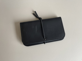 KNOT wallet - black leather