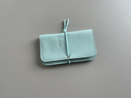 KNOT wallet - waterfall leather & elastic