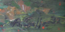 Schilderij Olieverf van A. Selle ca. 1932 van Kunsthandel Briljant