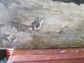 Olieverf Schilderij van Prof. J .H. Jurres 17 Januari 1875 - Amsterdam,  Augustus 1946