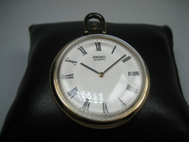 Seiko Quartz Zak Horloge Double uit ca.1980 i.z.g.s.