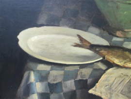 Schilderij nog in onderzoek uit 1944 | Antiekjuwelier | Anno ca. 1944