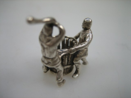 Miniatuur Zilveren Tonnenmakers uit ca. 1962 Haarlem