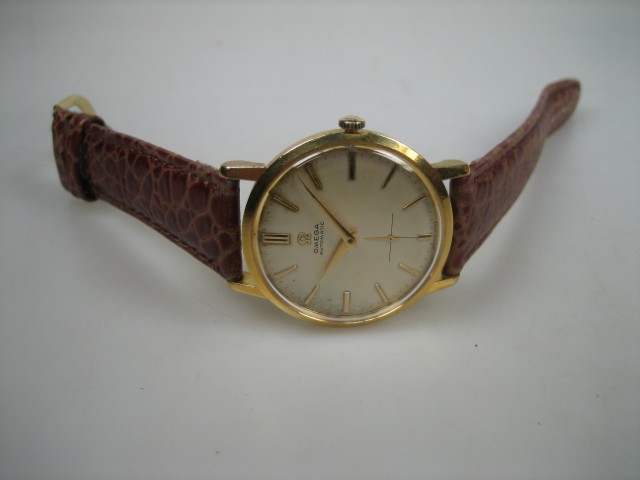 Gouden 18 Karaat Omega Automatic uit ca. 1962