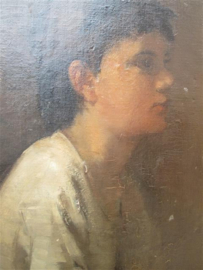 Eikenhouten Paneel van Sophia Wilhelmina de Ridder uit ca. 1893