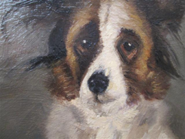 Olieverf Schilderij van M de Boer uit 1941