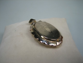 Antieke 18 karaat geelgouden medaillon Frankrijk  uit ca. 1830