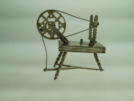 Zilveren miniatuur van C. Stout uit Rotterdam ca. 1956