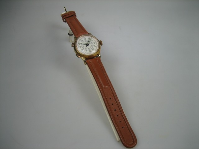Antiek Swiss Military Massis Horloges Chronograaf uit ca. 1912