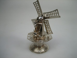 Antieke Sterling Zilveren Molen Geheel Handwerk uit ca. 1939