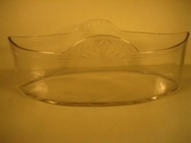 Antieke Art Deco Fruitschaal zilver verguld uit ca. 1928 en in top conditie