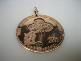 Medaille van Georg Abeler Klokkenmuseum Wuppertal 1976