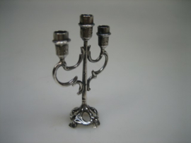 Zilveren Miniatuur 3 - Lichts Kandelaartje Amsterdam 1901-1903