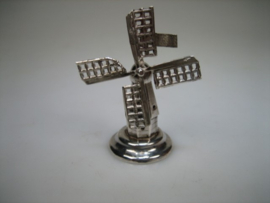 Zeldzame Antieke Mini Zilveren Miniatuur Molen uit ca. 1925 Veiling Object