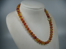 Antieke Amber collier kettingen uit eigen import en in ons eigen atelier geheel bewerkt