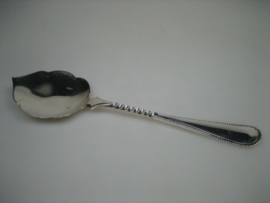 Zilveren Pasteischep met getorste steel ca.1882/1883