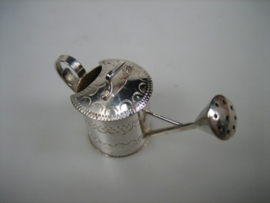 Antieke Zeldzame Zilveren Miniatuur Gieter Amsterdam uit ca. 1906