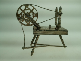 Zilveren miniatuur van C. Stout uit Rotterdam ca. 1956