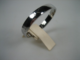 Moderne Italiaanse zilverkleurige slavenarmband nieuw