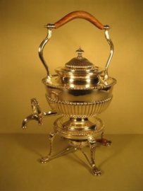 Zilveren Thee-Koffie Bouilloire ca.1960 uit een Top Collectie