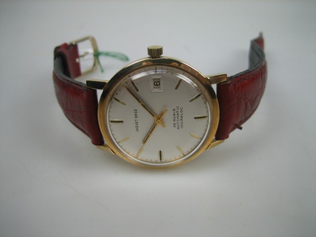 Jaquet - Droz 18 Karaat Zeldzaam Geel goud Horloge automatic uit ca. 1982