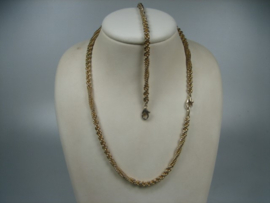 Double Oud Collier met Armband uit ca. 1938 Occasion