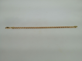 Armband 18 karaat goudkleurig verguld top kwaliteit nieuw