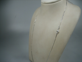 Zilveren gourmet collier/ketting 60 cm van topkwaliteit uit eigen import