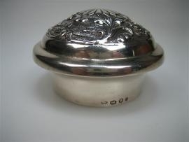 Zilveren Flessendop van een Kristalkaraf ca.1941
