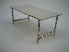 Zilveren Eettafel Hooijkaas Schoonhoven uit ca. 1975