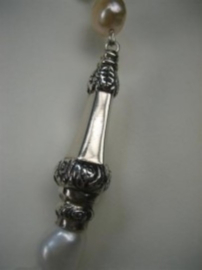 Antieke Parel Collier met Antieken Breidoppen ca.1932