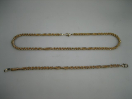 Double Oud Collier met Armband uit ca. 1938 Occasion