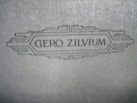Gero Zilvium Box met verzilverde Art Nouveau koffielepels uit ca. 1960