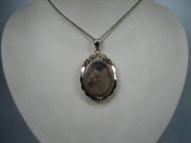 Antieke 18 karaat geelgouden medaillon Frankrijk  uit ca. 1830