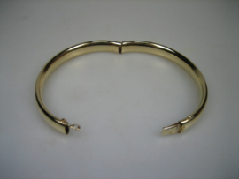 Gouden 14 karaat gouden slavenarmband Nederlandse kwaliteit nieuw