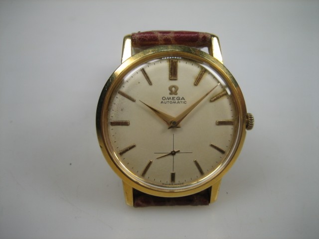 Gouden 18 Karaat Omega Automatic uit ca. 1962