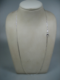 Zilveren gourmet collier/ketting 60 cm van topkwaliteit uit eigen import