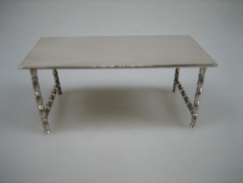 Zilveren Eettafel Hooijkaas Schoonhoven uit ca. 1975