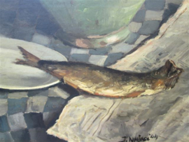 Schilderij nog in onderzoek uit 1944 | Antiekjuwelier | Anno ca. 1944