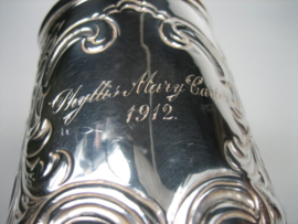 Antieke Zilveren Drinkbeker uit 1912 Australië Verzamelaars Object