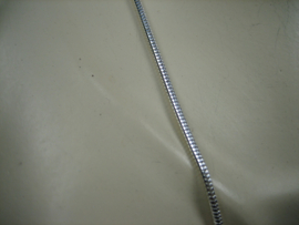 Slangen collier zilver uit eigen import Italié nieuw