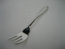 Zilveren tijdloze set viscouverts uit ca.1956 / 1963