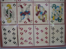 Antiek kaartspel Gravures Sur Bois Anonijmes 16e eeuw
